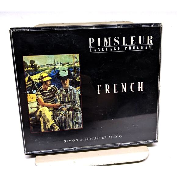 Pimsleur French Language Program Level 1 - Lessons 1-8 on CD - Four discs - Picture 2 of 4